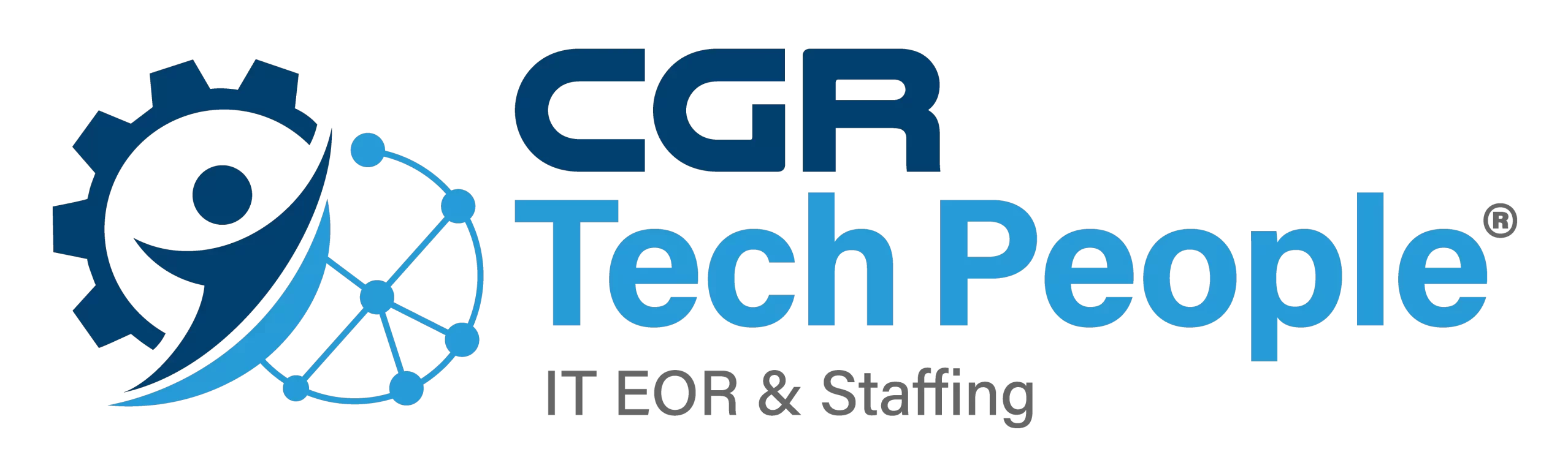Logo oficial de CGR Tech People - IT EOR & Staffing